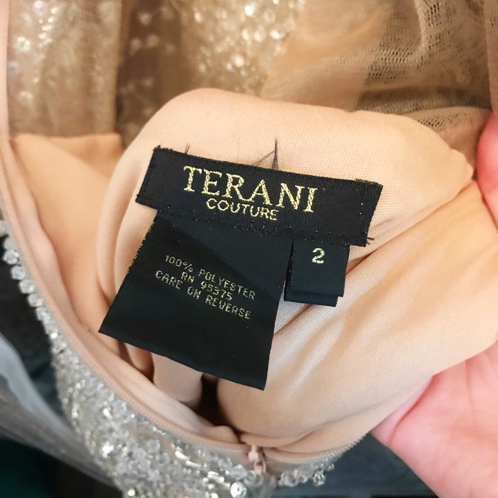 Original Terani Couture Formal Dress - Picture 4 of 5